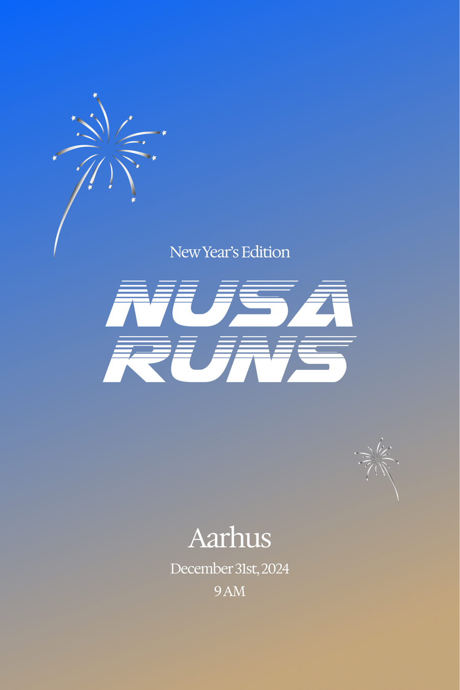 AARHUS NEW YEAR'S EVE 2024 NUSA RUNS