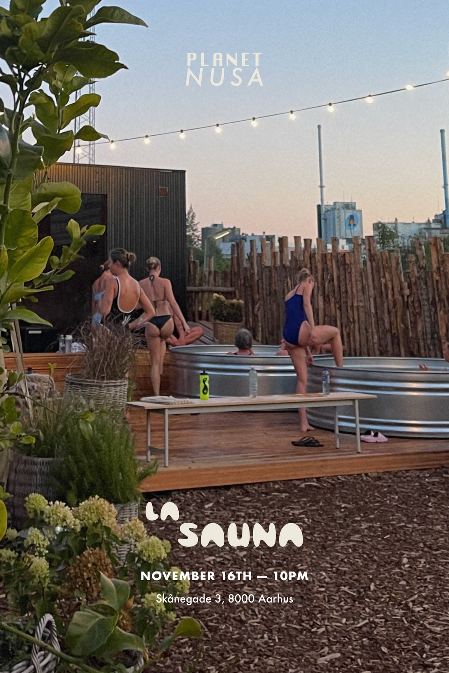 NUSA SWIMS Copenhagen x Sauna85